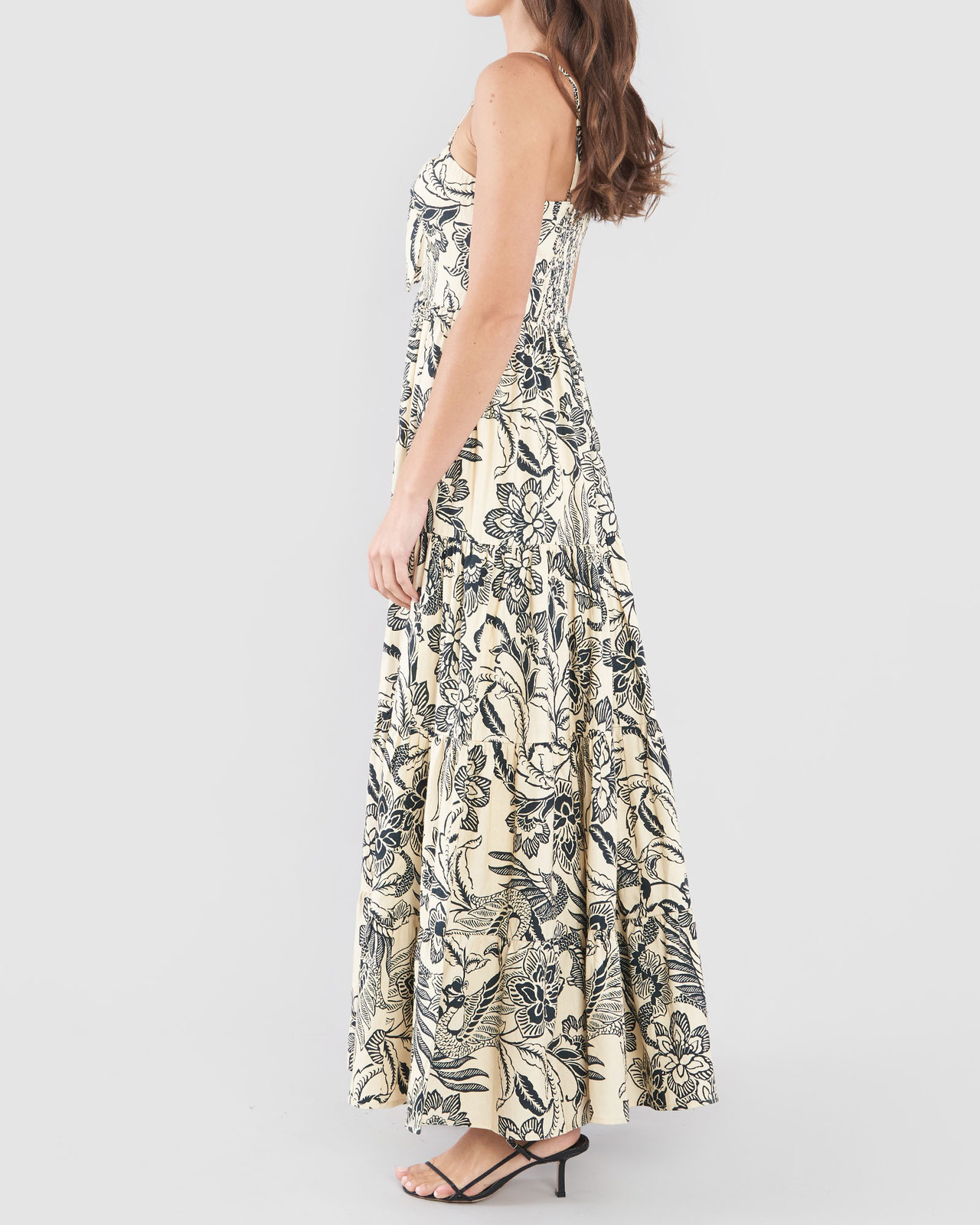 Ambra Linen Tie-Front Dress