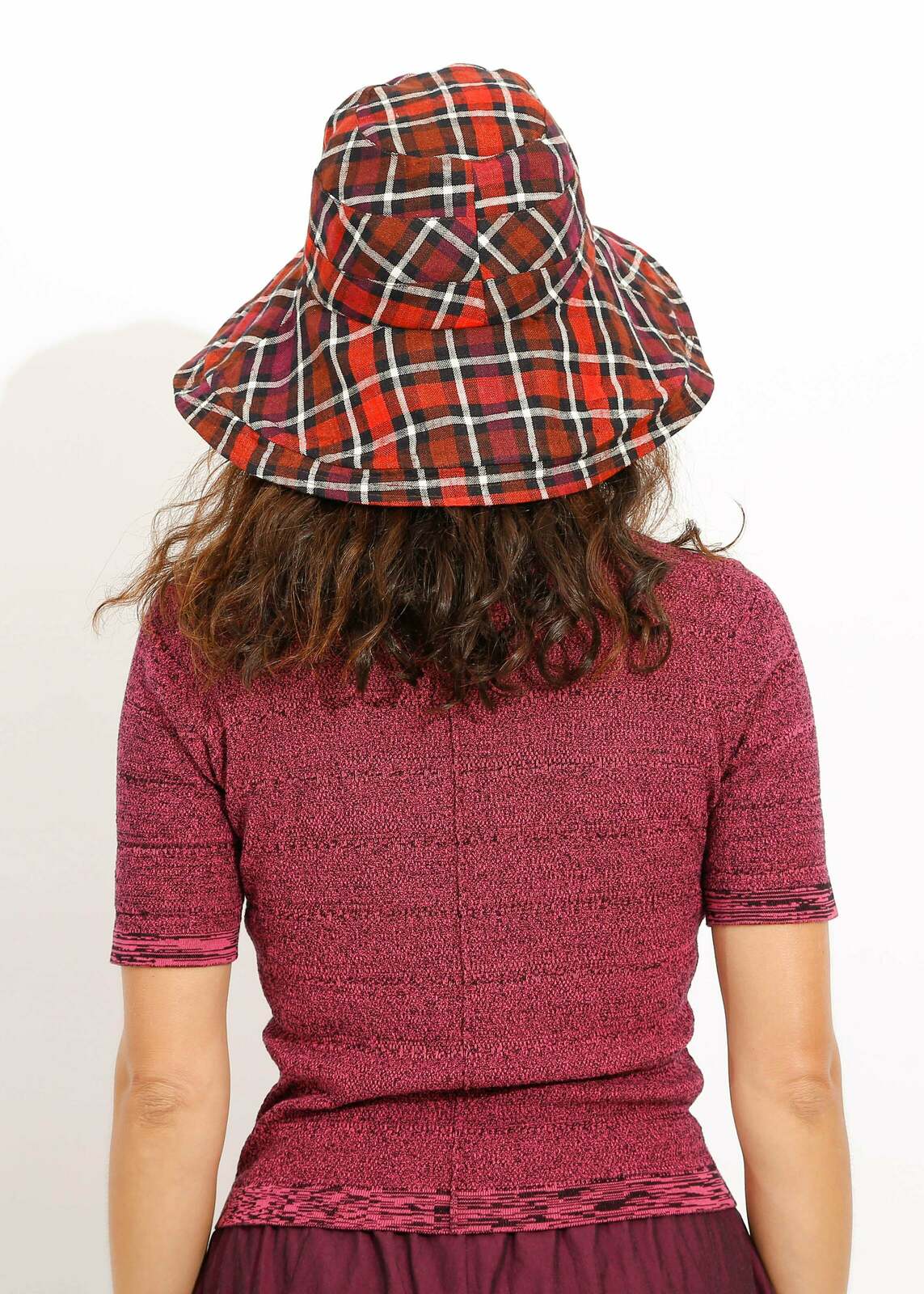 SAYA HAT / MULTI CHECK