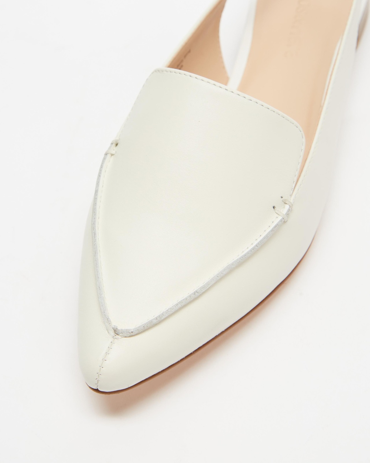 Solly Sling Back Leather Flats