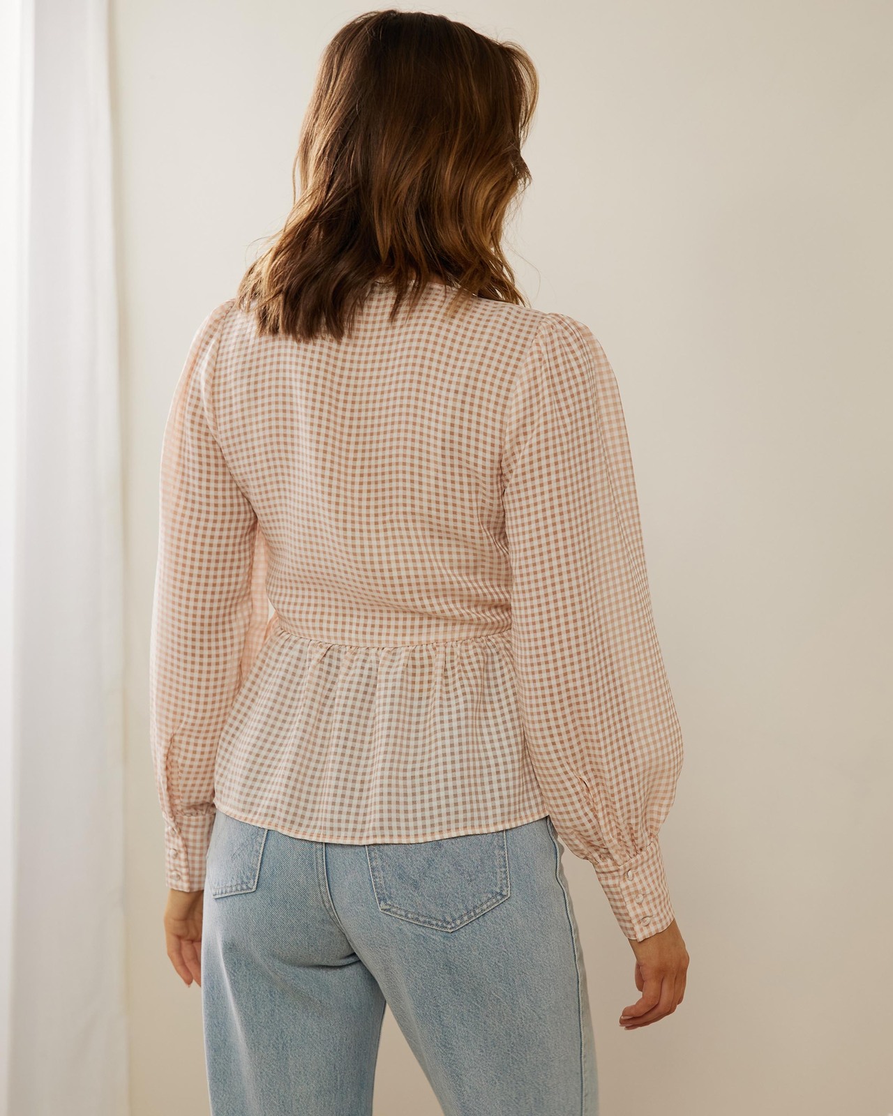 Penny Wrap Front Blouse