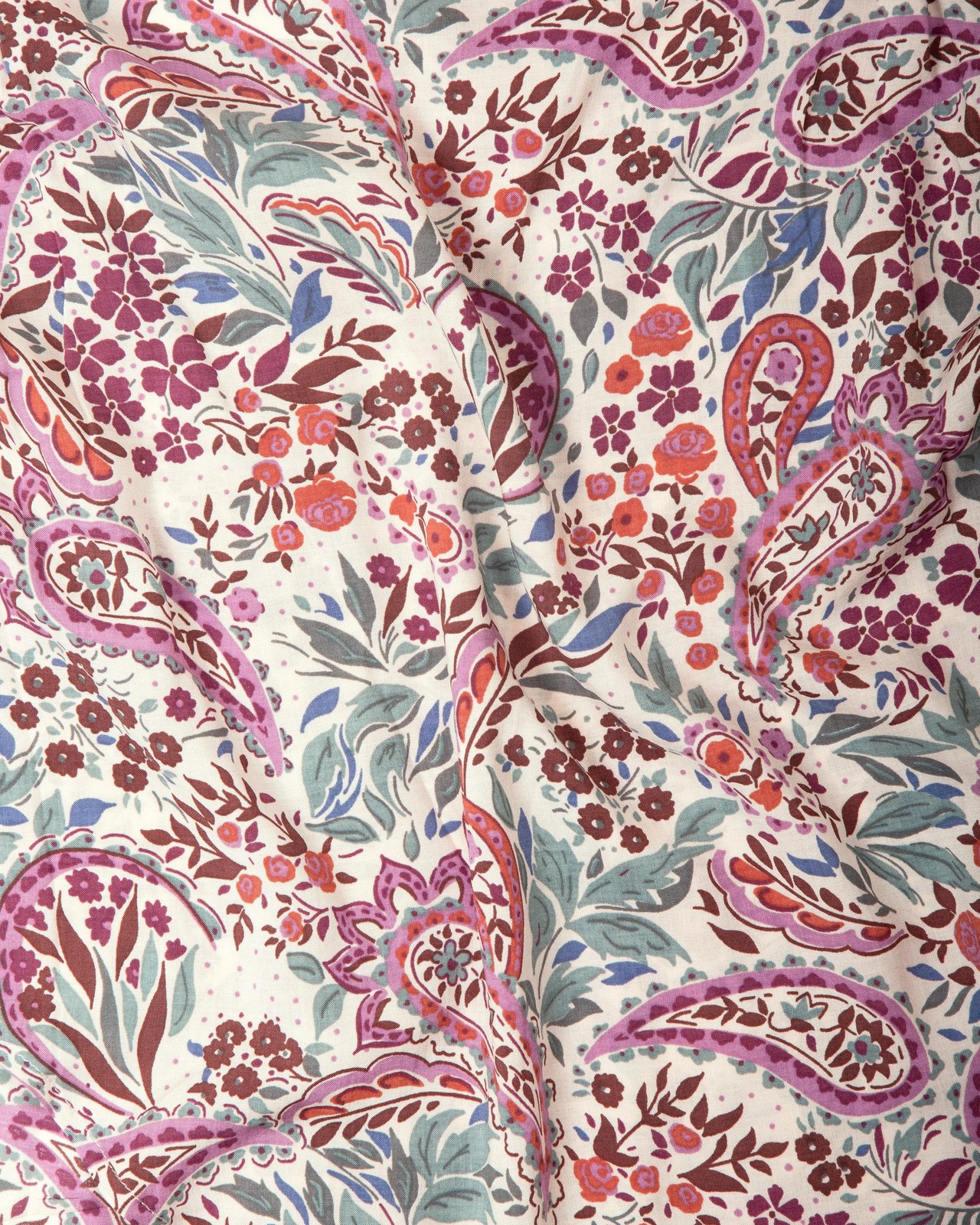 Paisley Staple Midi Dress