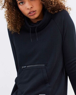 nike womens cowl neck hoodie