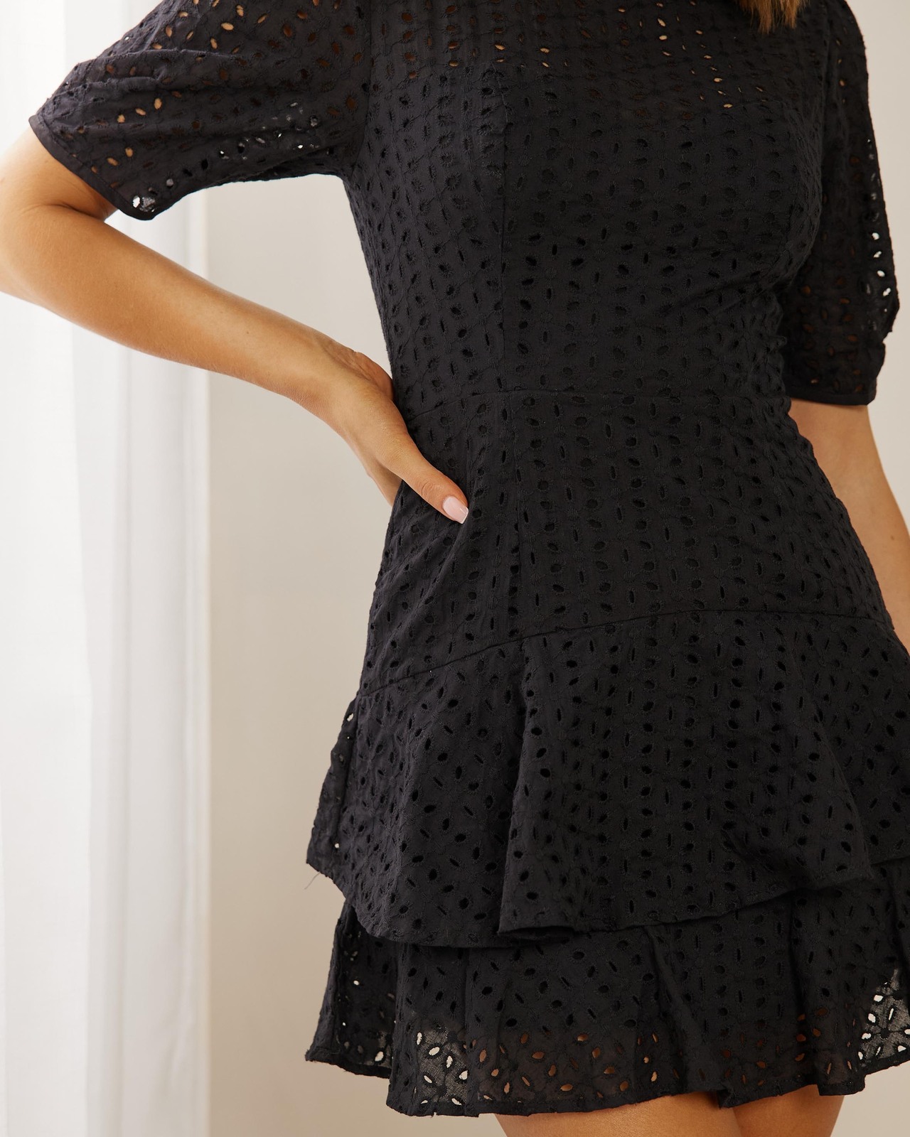 Jaquie Broderie Dress