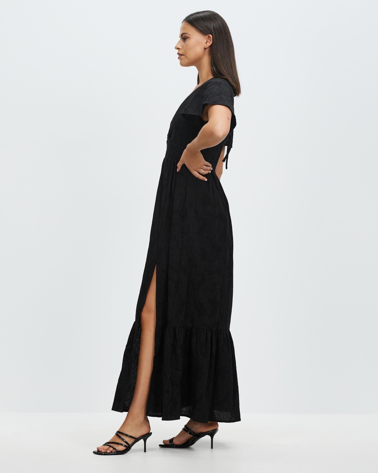 Emmie Puff Sleeve Maxi Dress