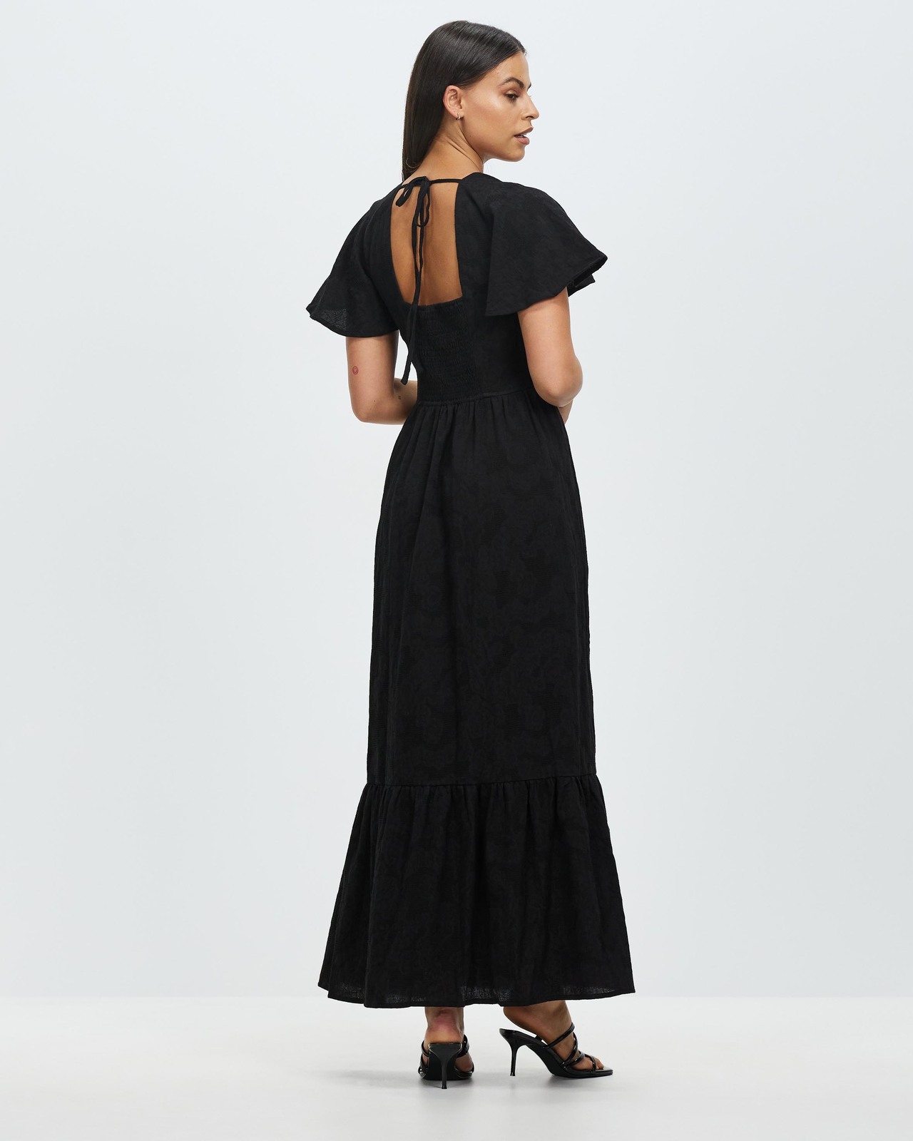 Emmie Puff Sleeve Maxi Dress