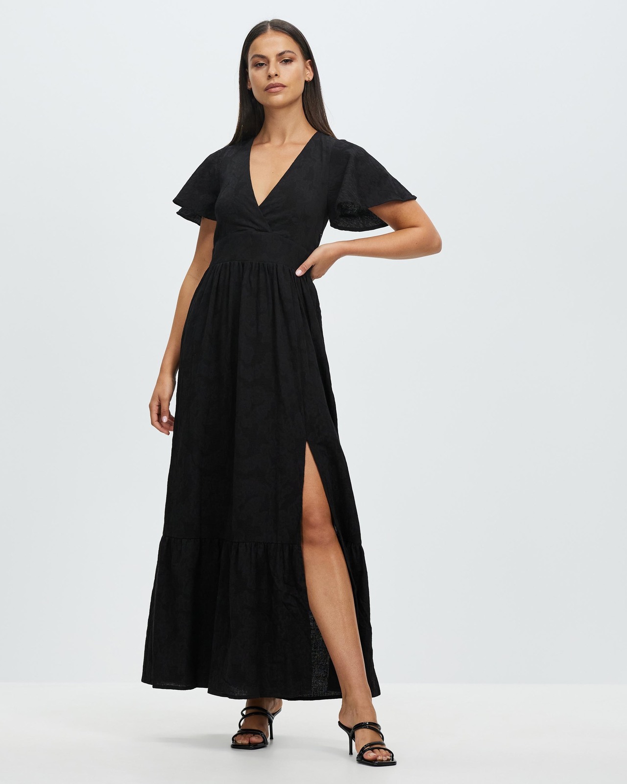 Emmie Puff Sleeve Maxi Dress