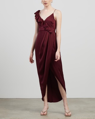 Shona Joy Asymmetrical Frill Dress - AirRobe