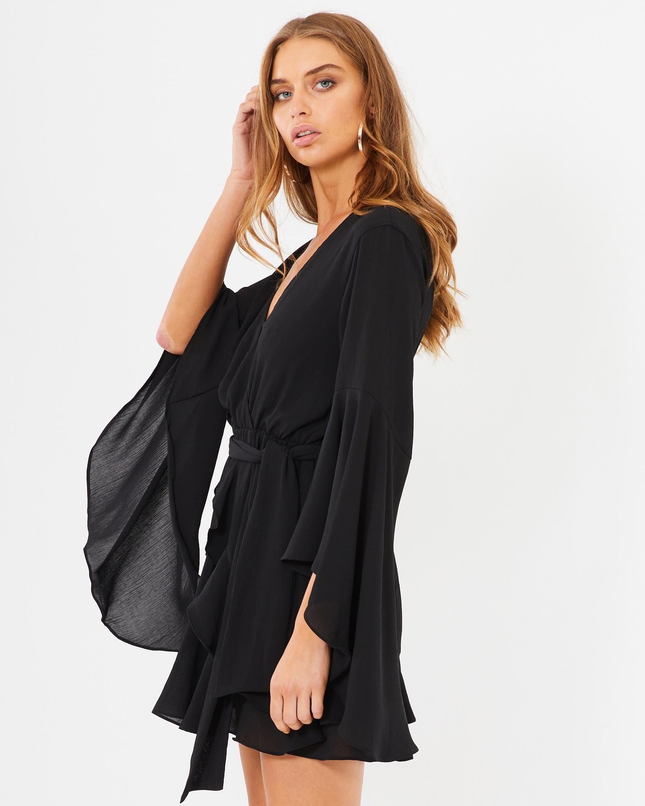 Harper Plunge Mini Dress