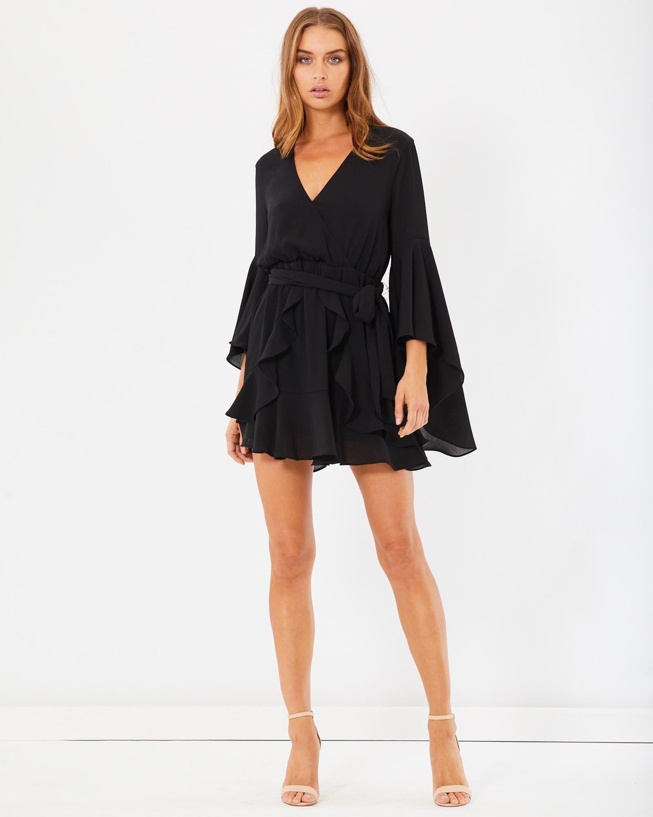 Harper Plunge Mini Dress