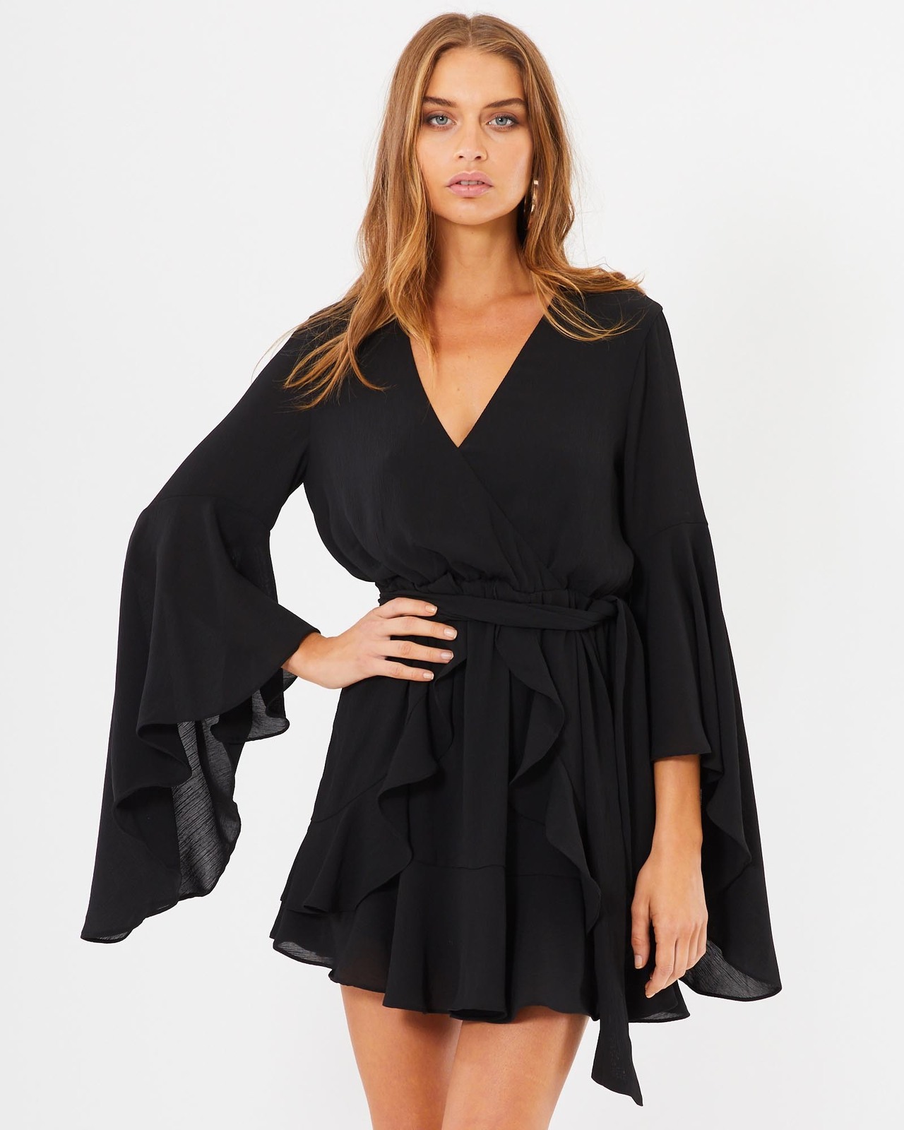 Harper Plunge Mini Dress