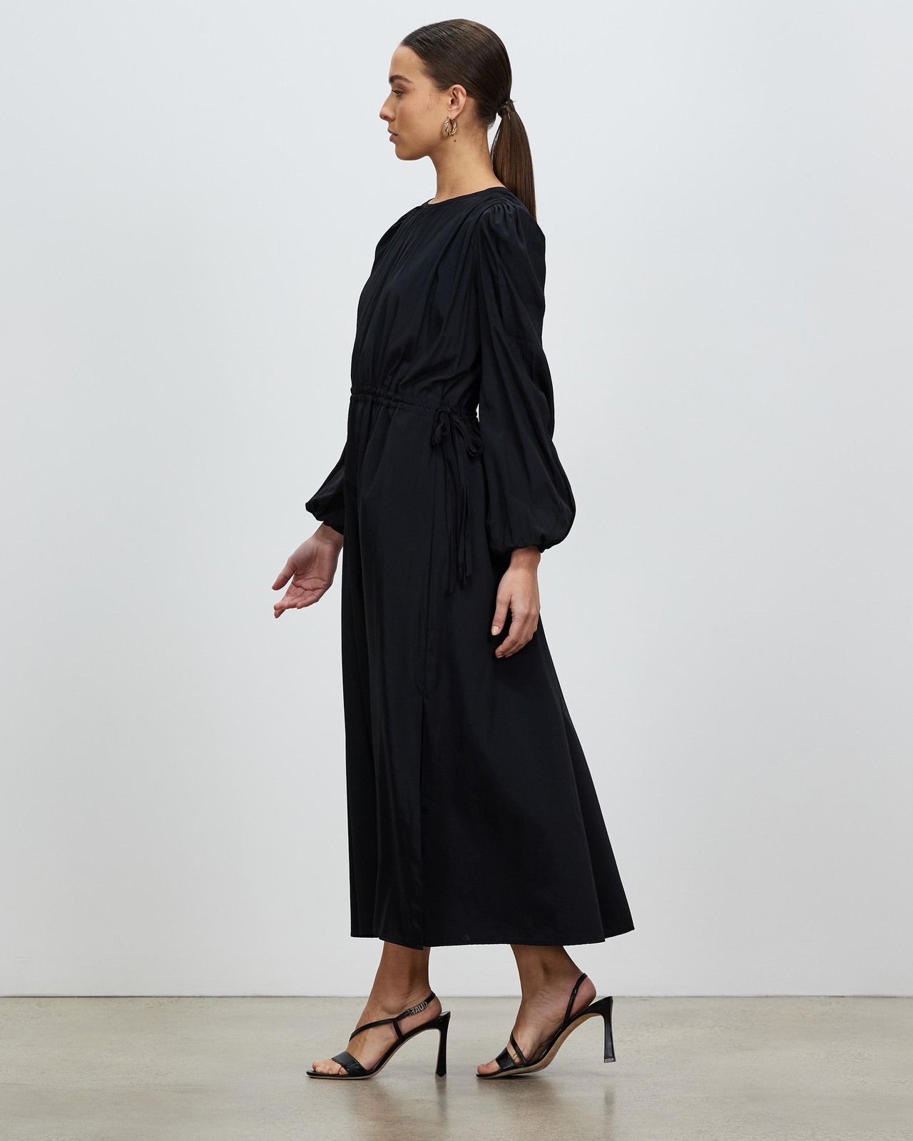 nolan midi dress Nolan Midi Dress Black Tall