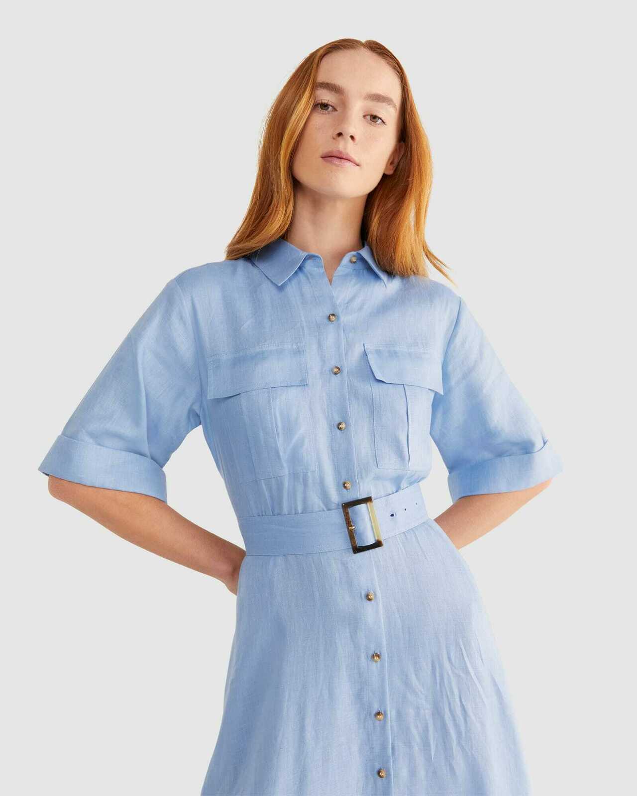 chinese dress ladies Second-Hand Sportscraft Casual Linen Blend Wrap Dress Size 12 – SwapUp