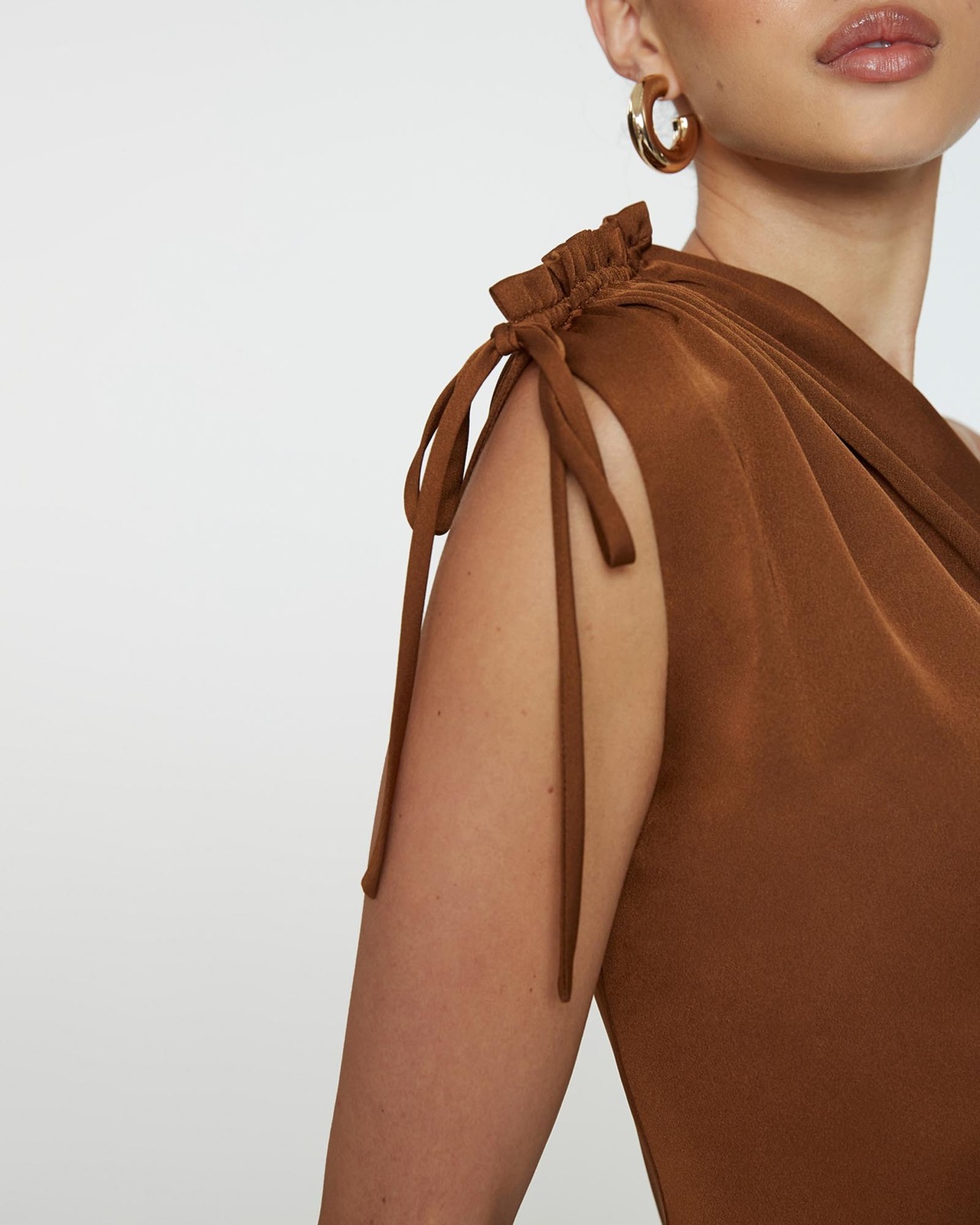 One Shoulder Jasmine Dress