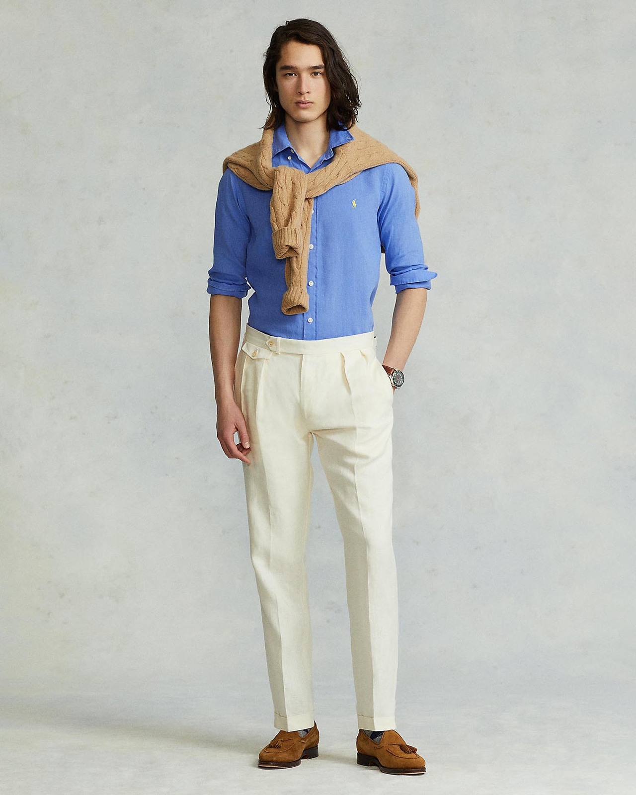 Custom Fit Linen Shirt