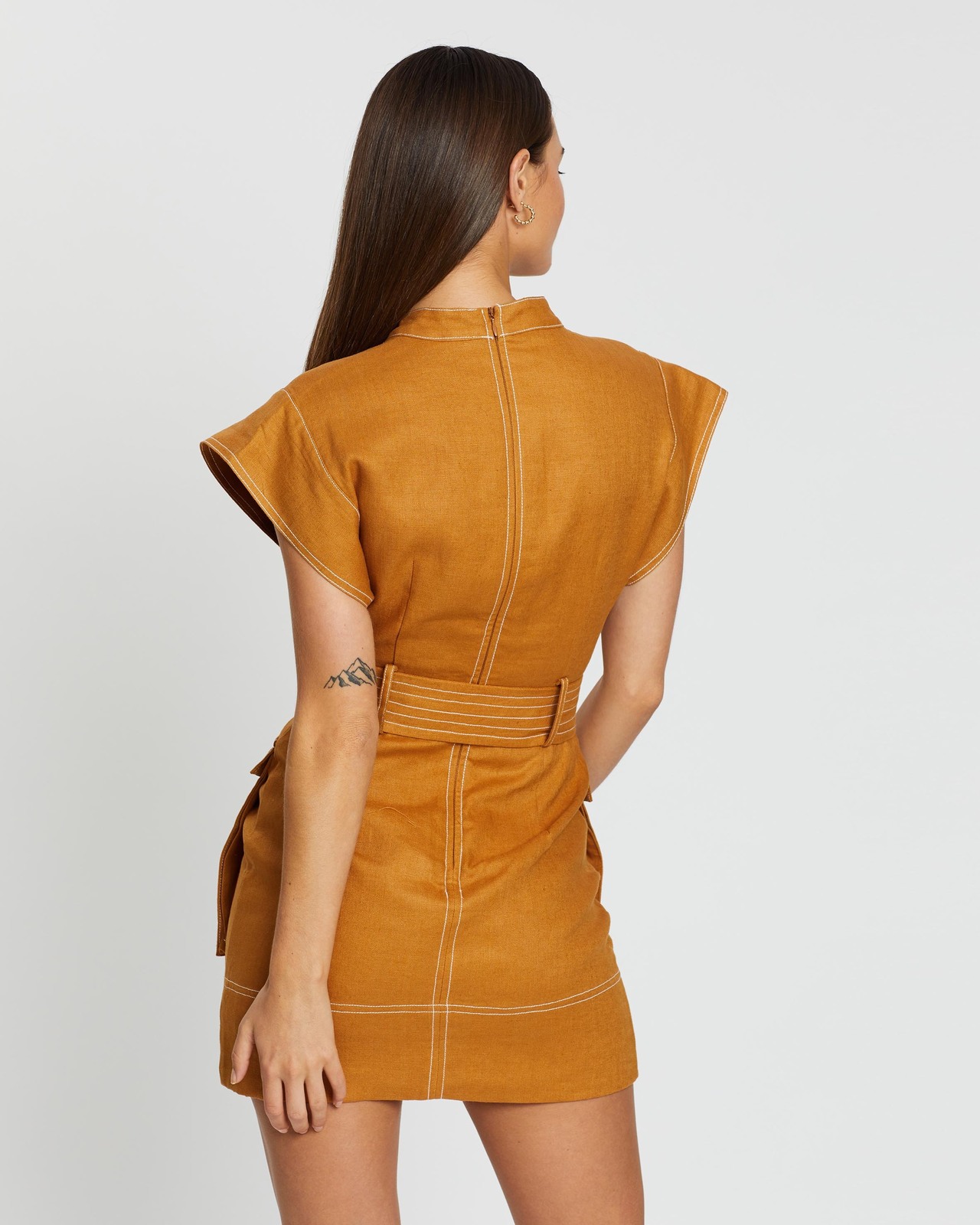 Eames Utility Mini Shirt Dress