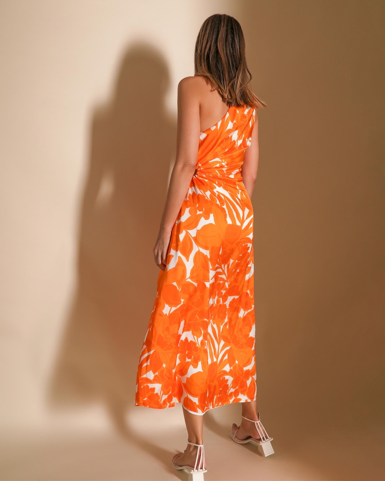 Marigold One Shoulder Dress