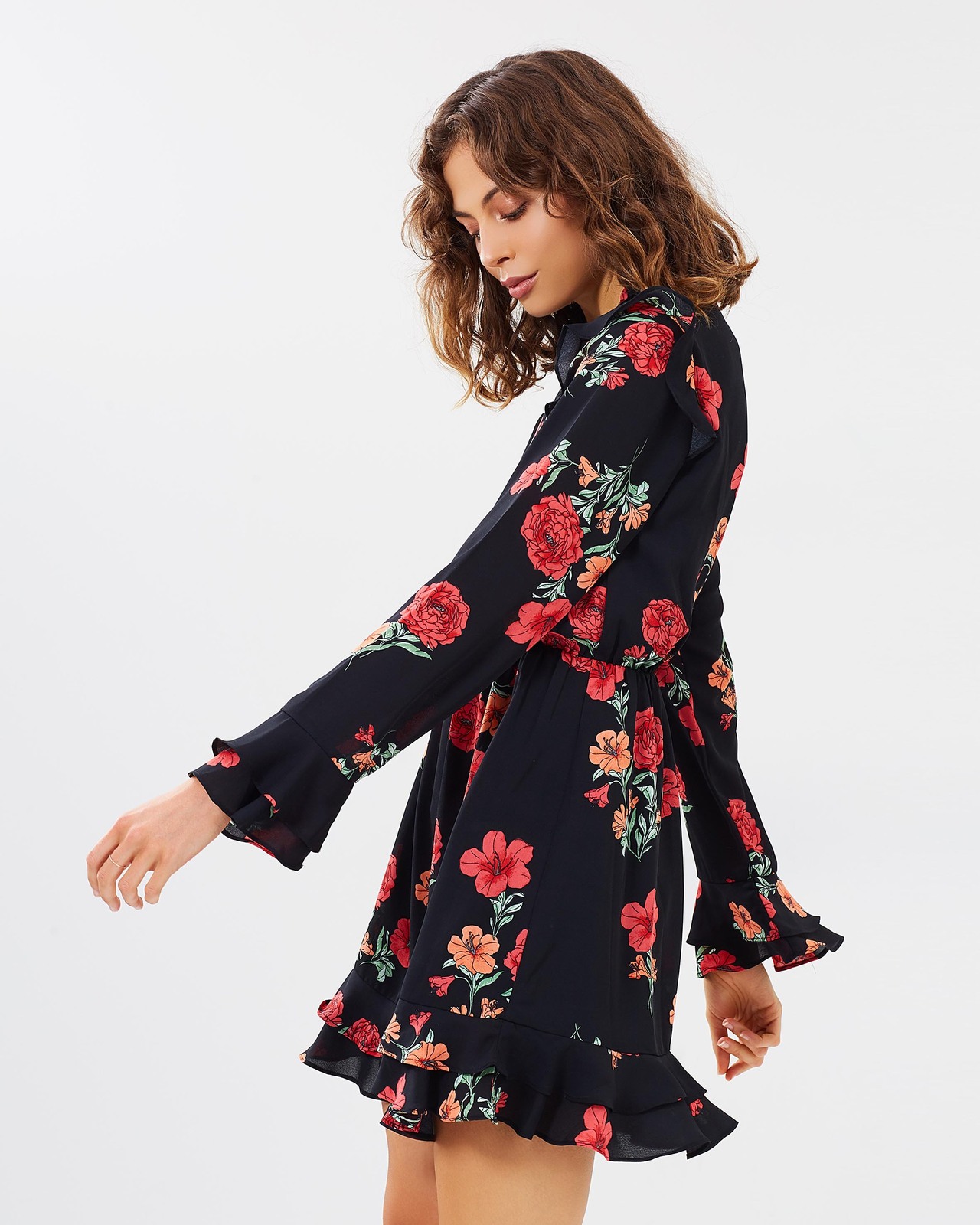 Fifi High Neck Dress