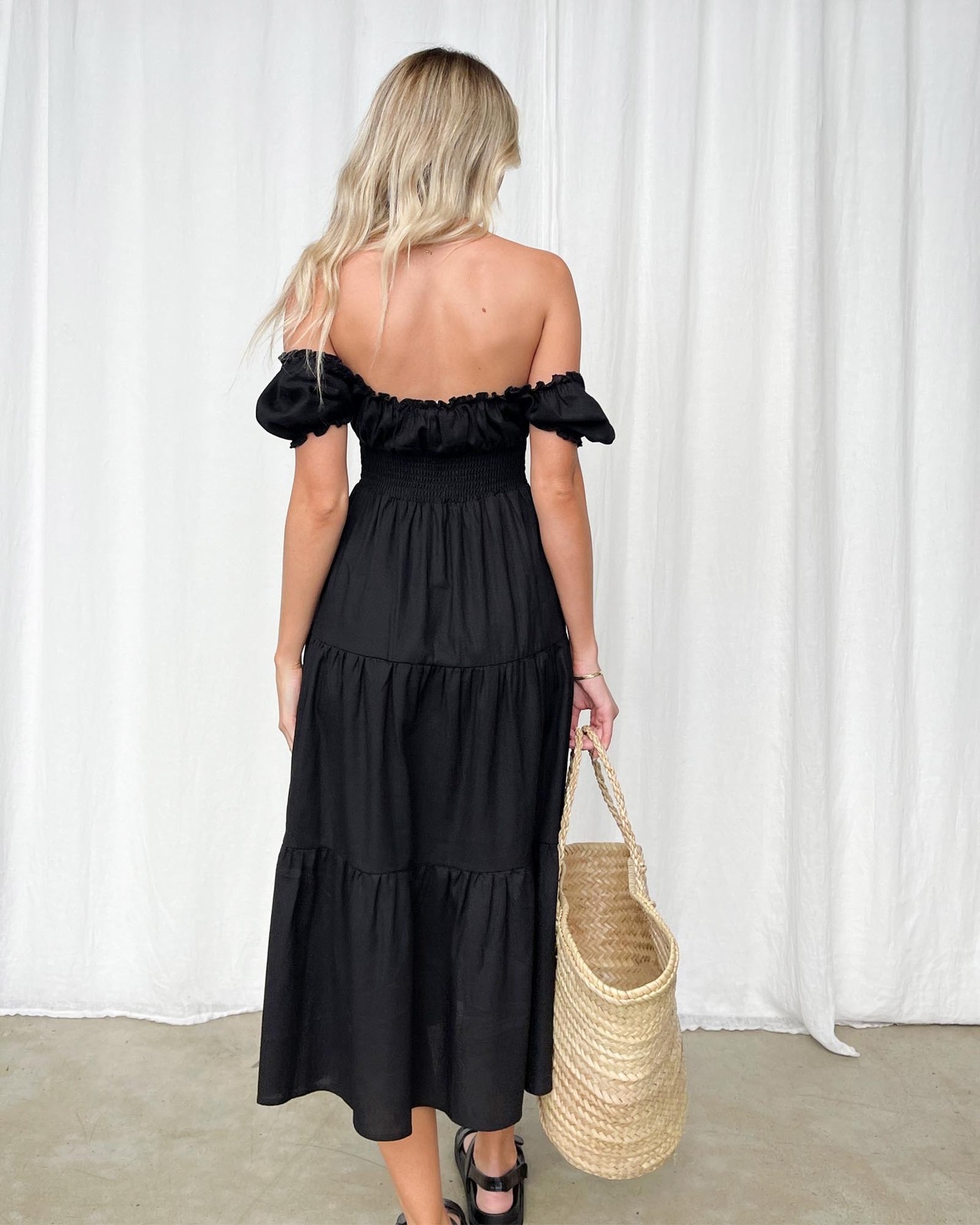 Pinot Grigio Midi Dress
