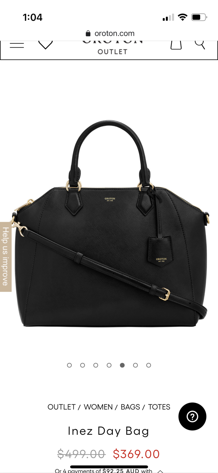 Inez Day Bag