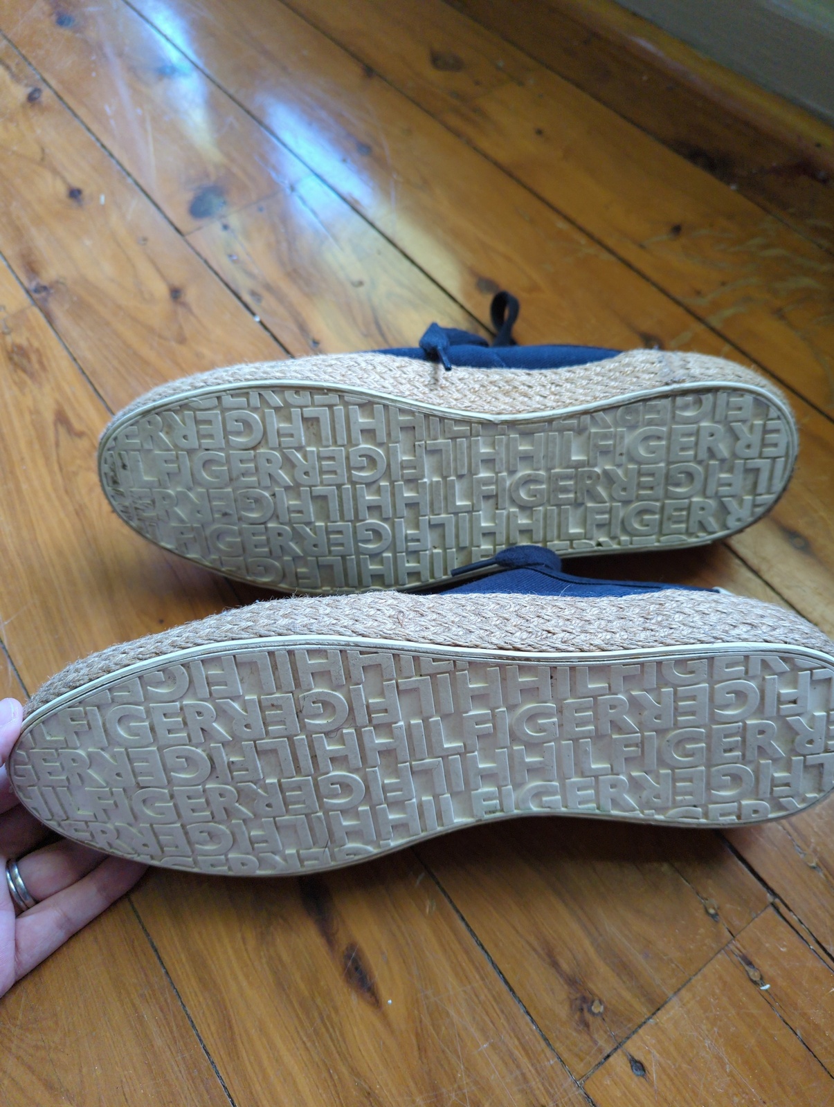 Core Oxford Twill Jute Sneakers
