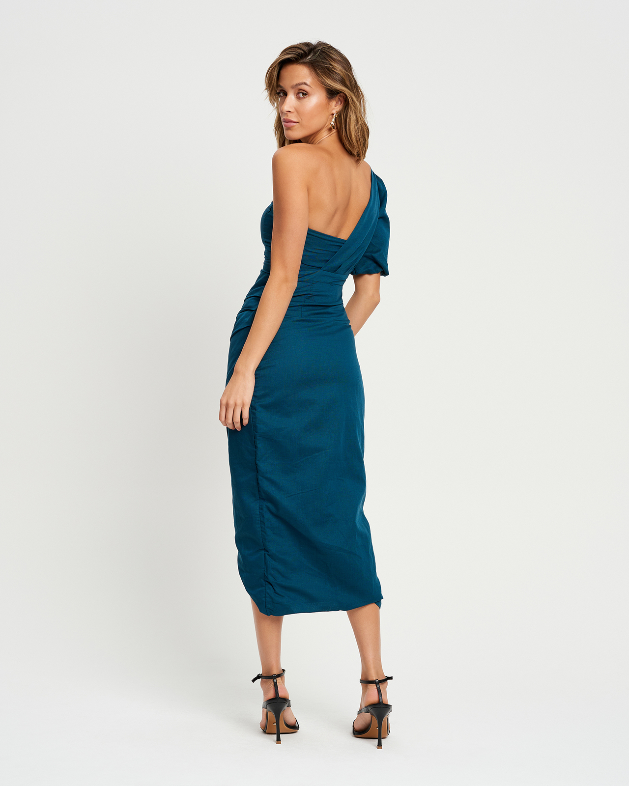 Jagged Midi Dress