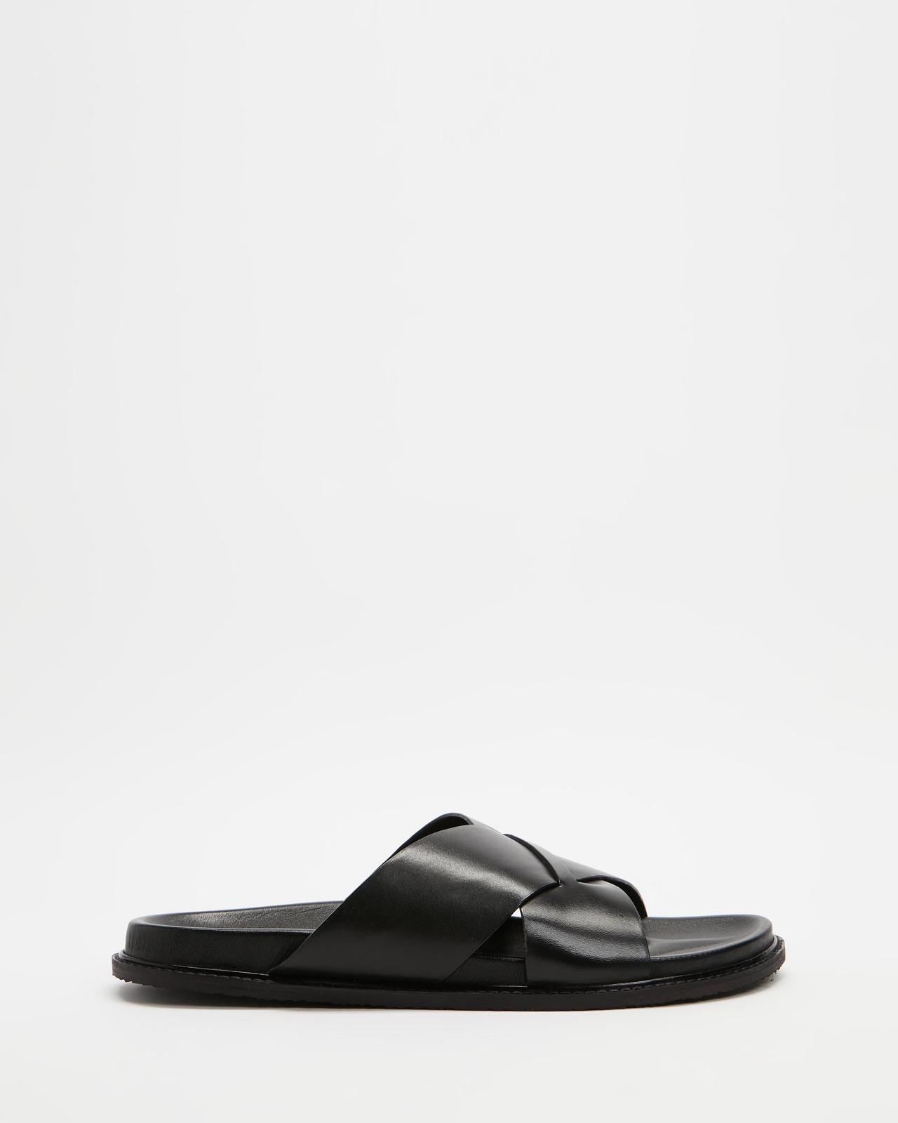 Carlton Chunky Leather Slides