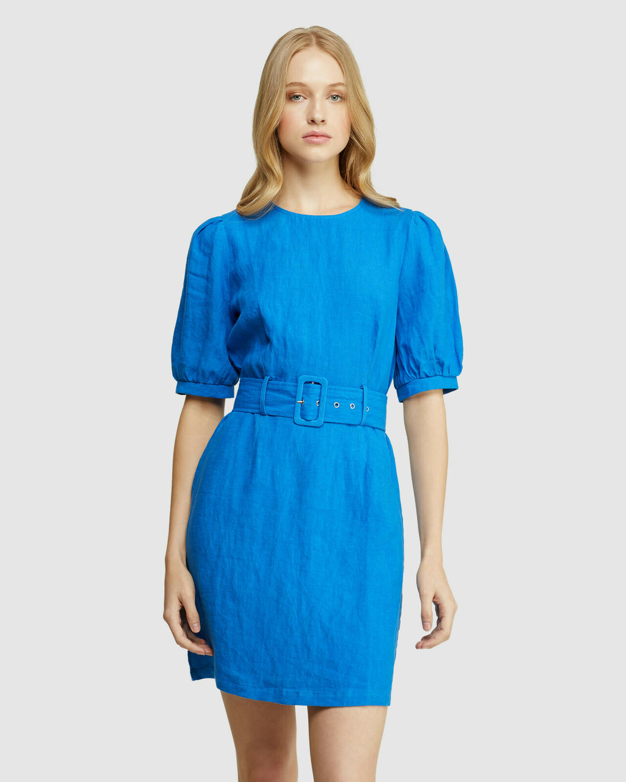 Jessie Linen Mini Dress