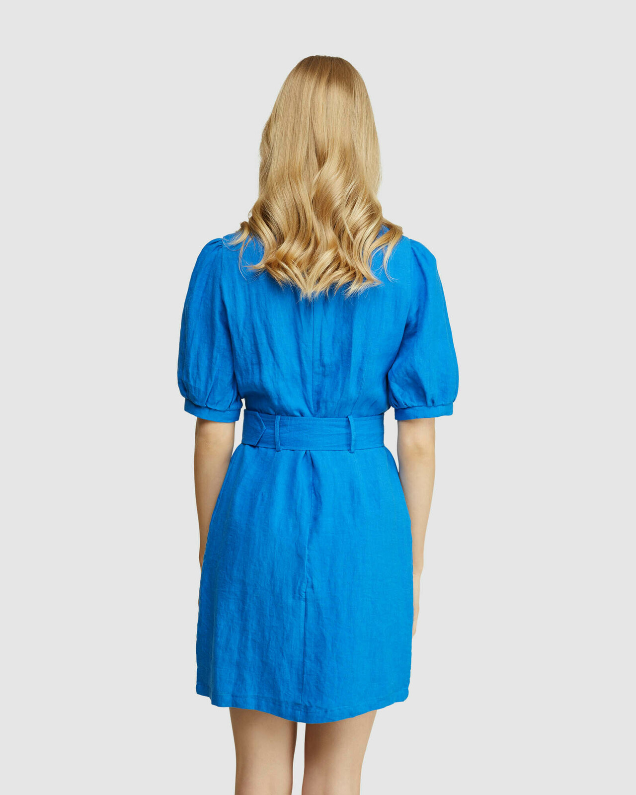 Jessie Linen Mini Dress