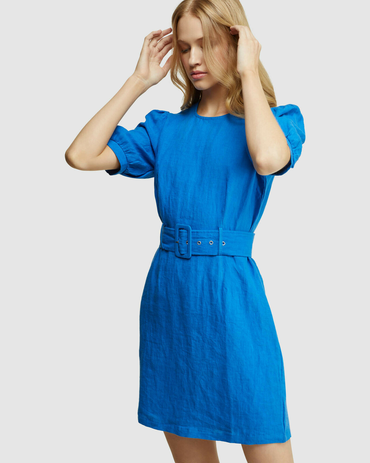 Jessie Linen Mini Dress