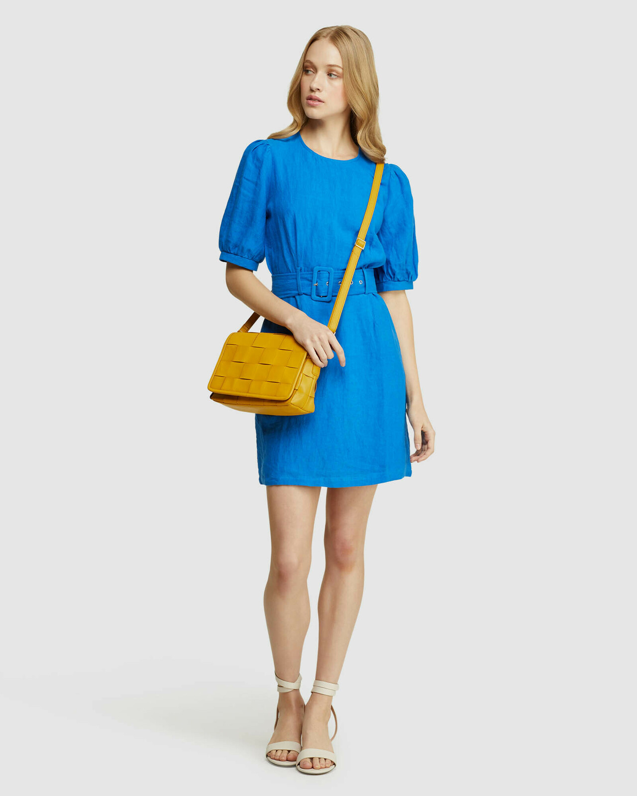 Jessie Linen Mini Dress