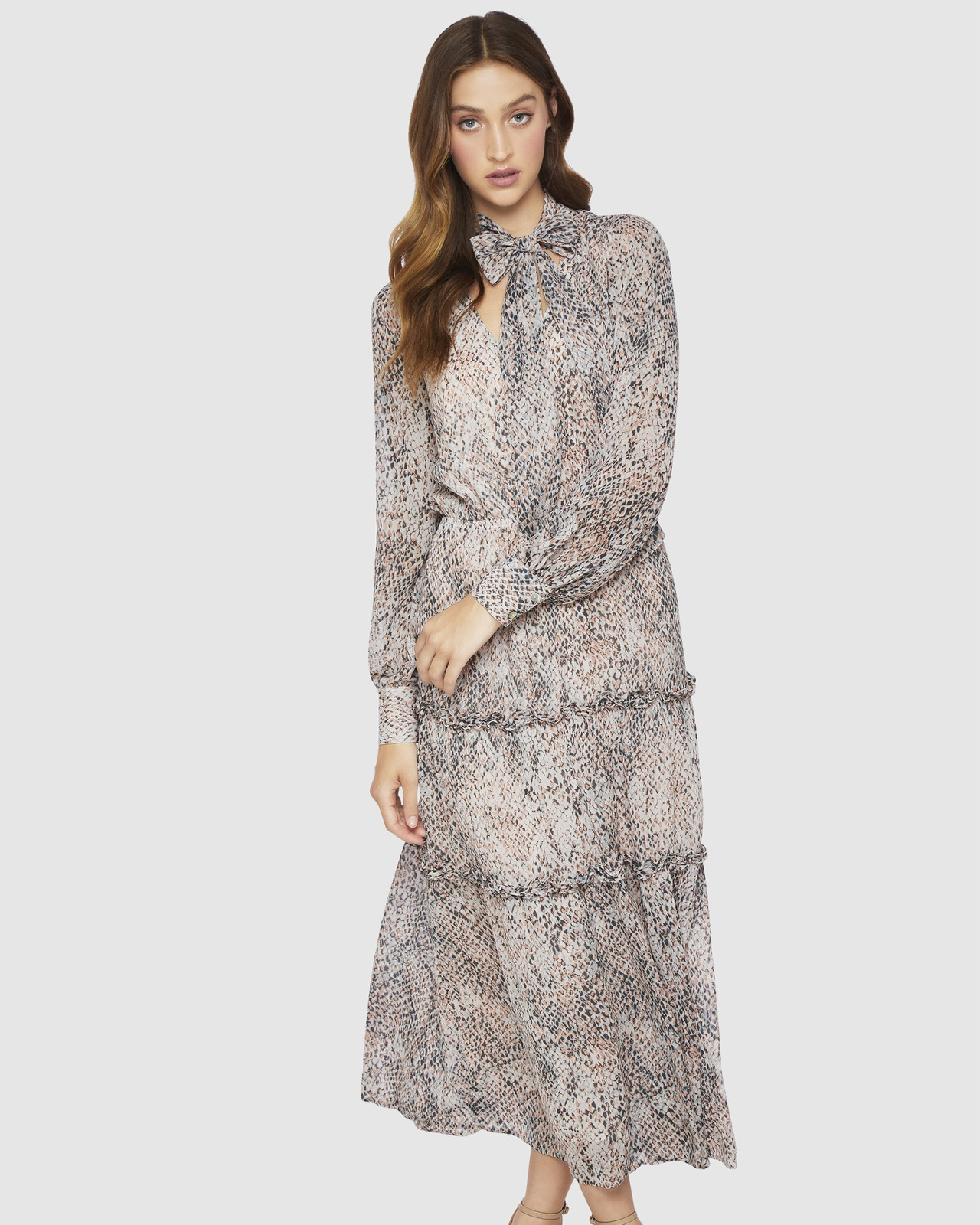 Olivia Animal Print Dress