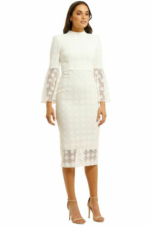 Mireya flare sleeve dress