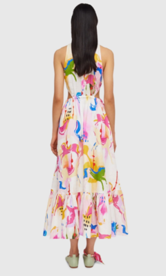 LEO LIN The Carousel Cut Out Maxi Dress Multi - AirRobe