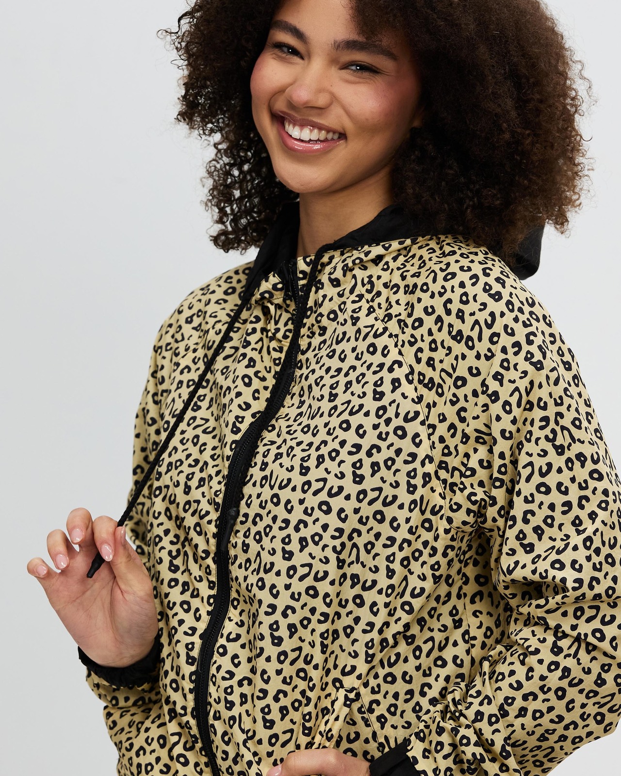 Leopard Reversible Spray Jacket