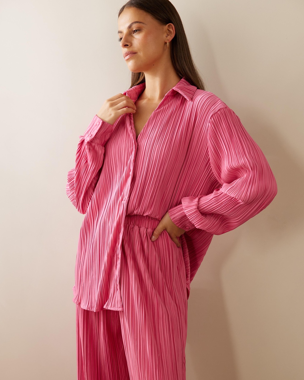 Elwen Plisse Shirt