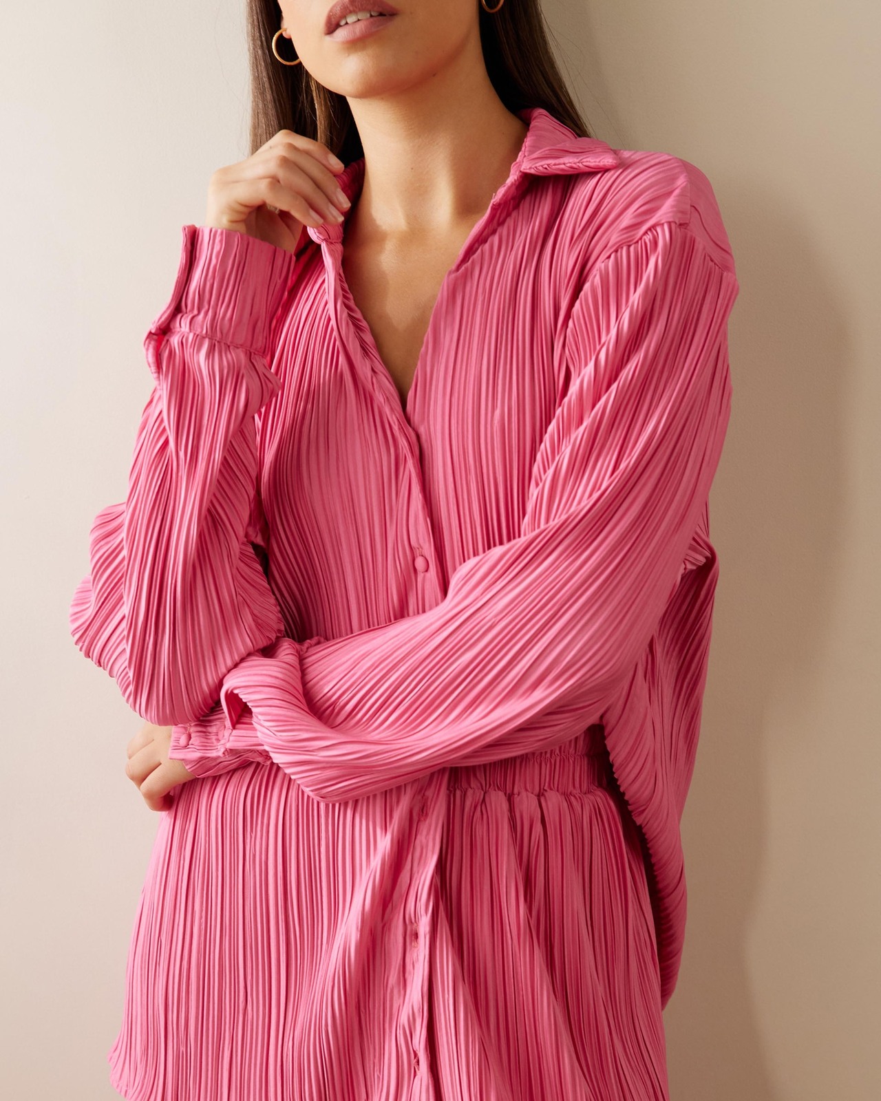 Elwen Plisse Shirt
