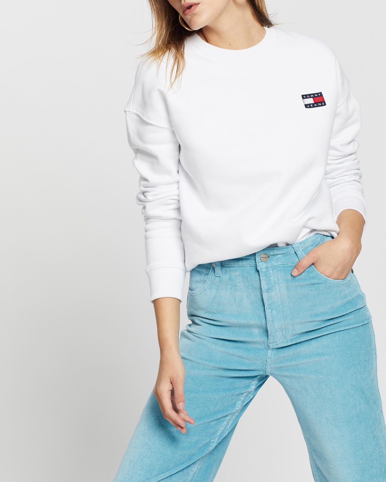 Tommy Badge Crew Sweater