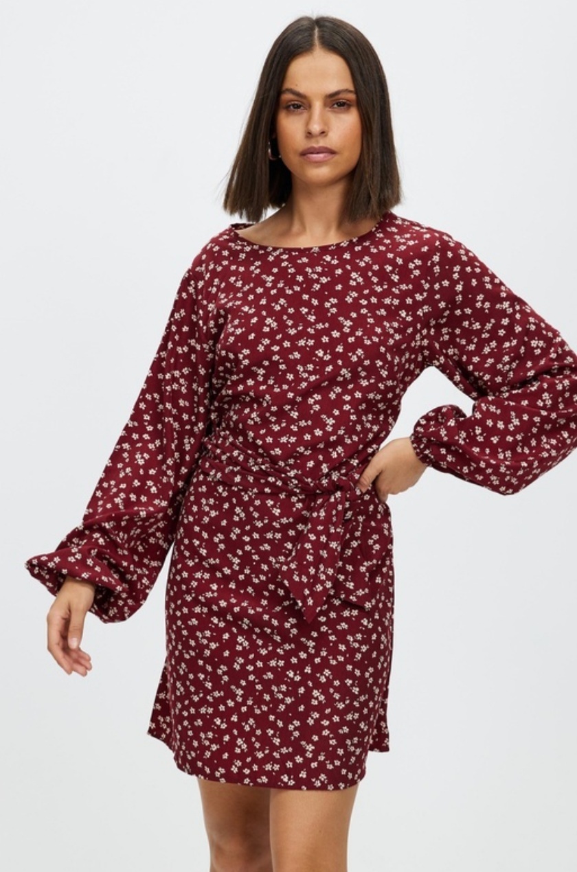 Jolie Tie Mini Dress