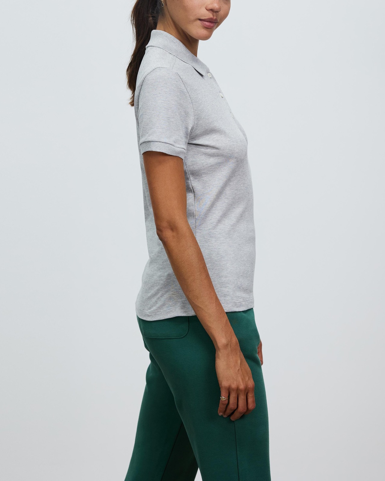 Classic 5-Button Slim Fit Polo