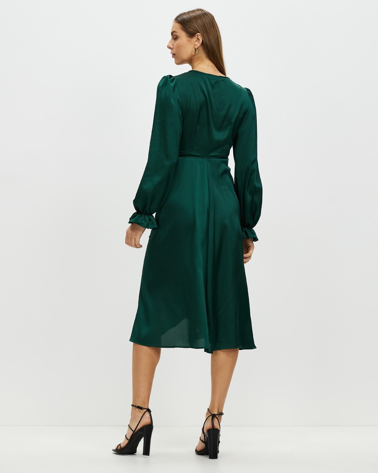 Becca Wrap Midi Dress