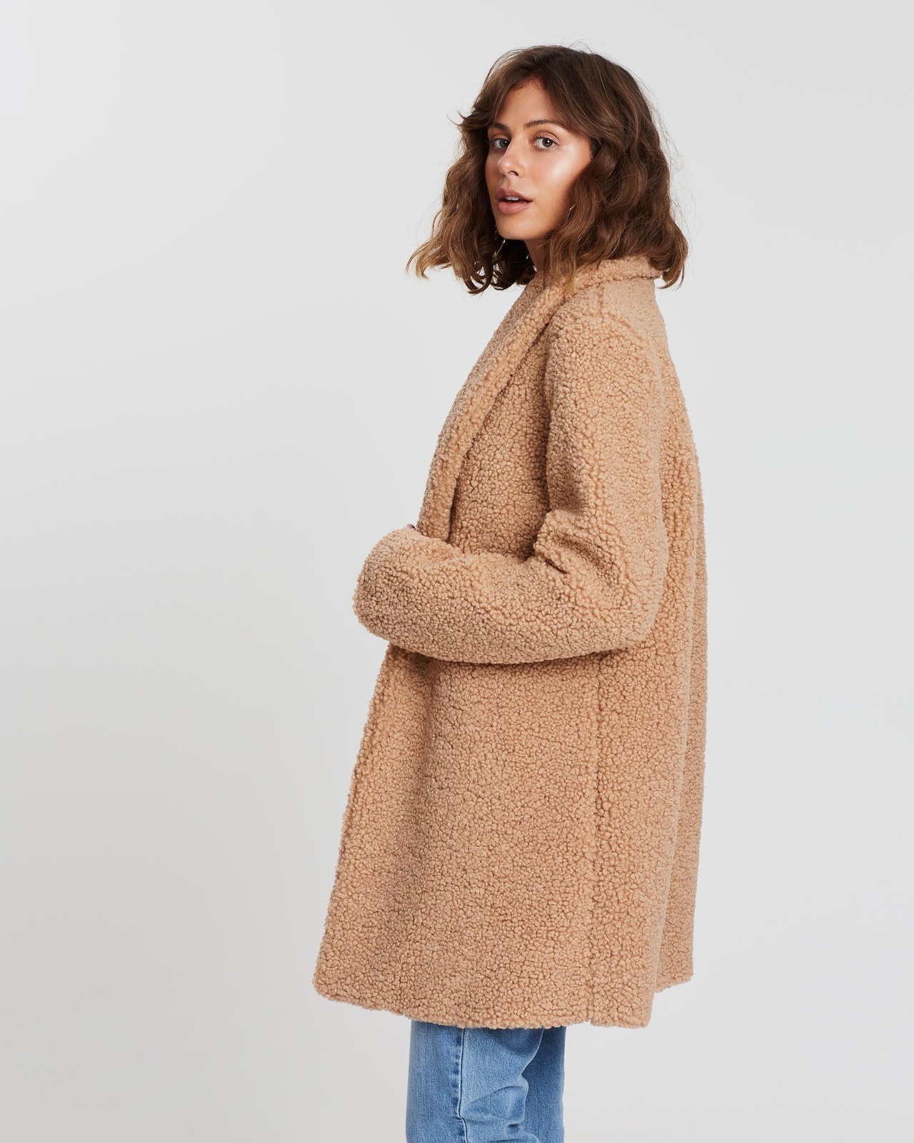 Teddy Longline Coat AirRobe