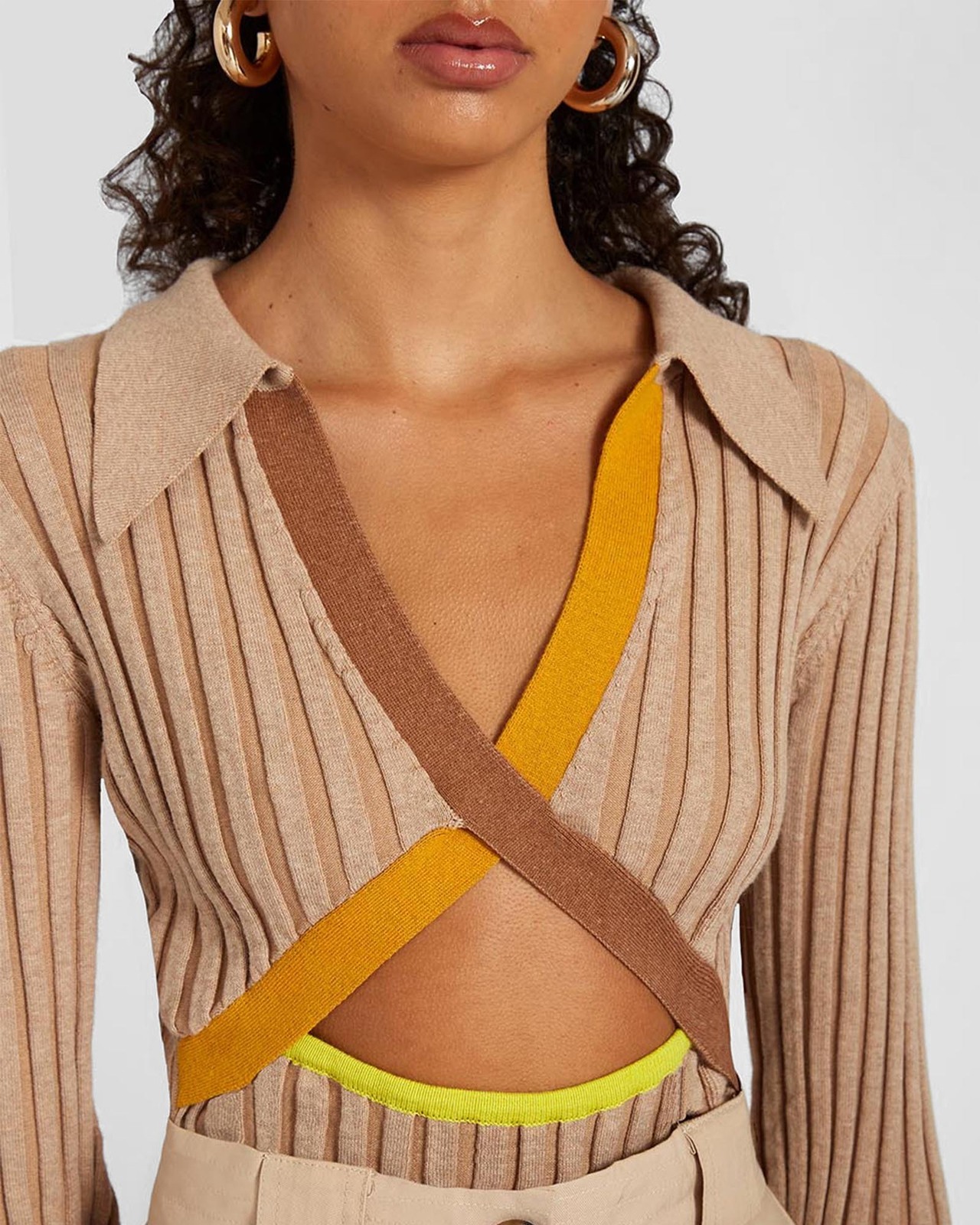 Caylee Cut Out Knit Top