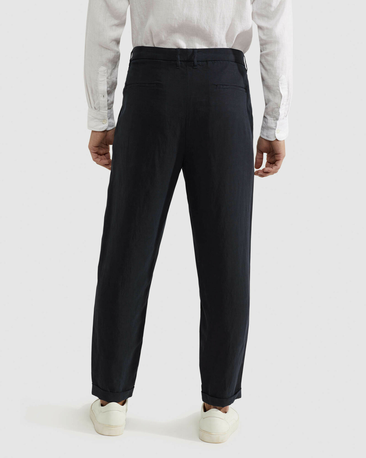 Garrad Tencel Linen Casual Trousers