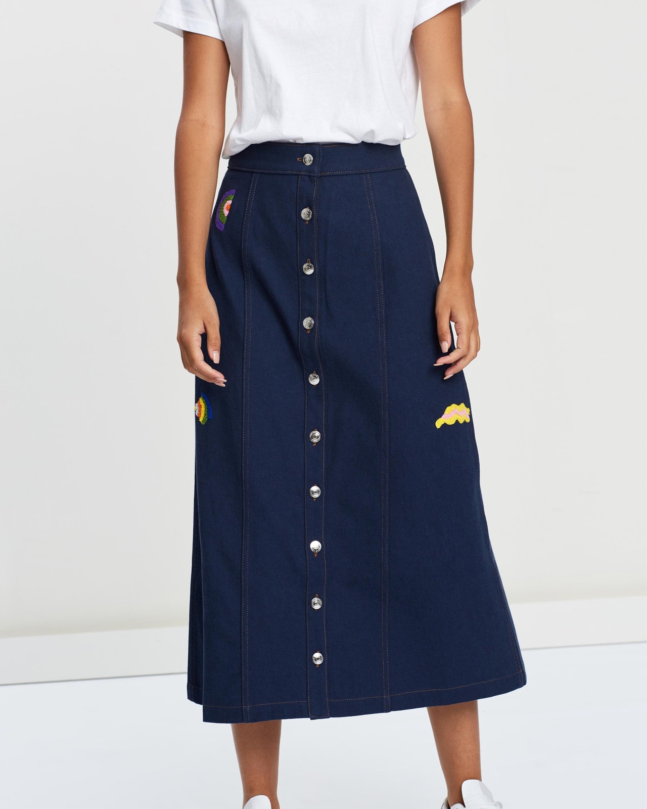 Wavy Shapes Celeste Skirt