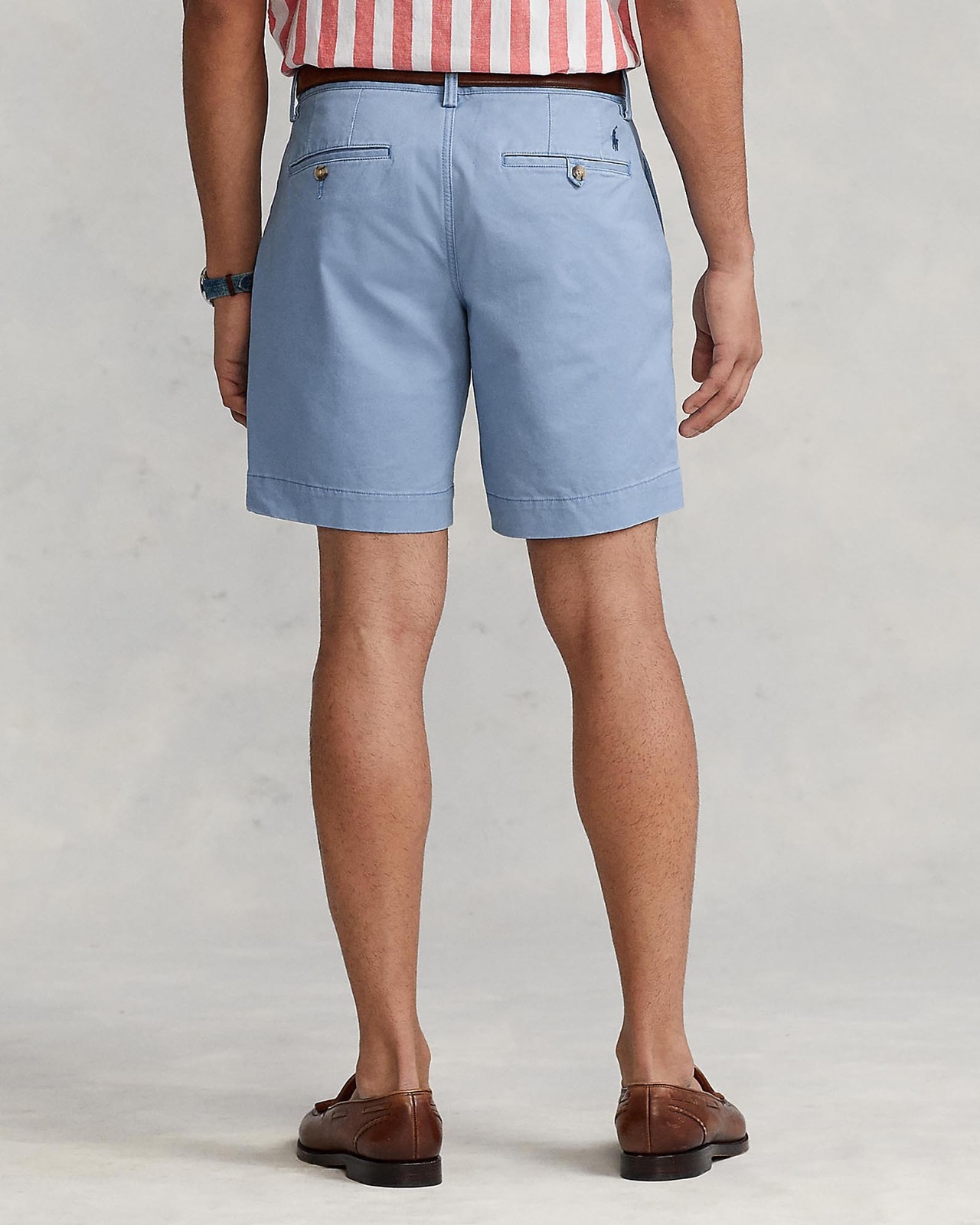 8-Inch Stretch Straight Fit Chino Shorts