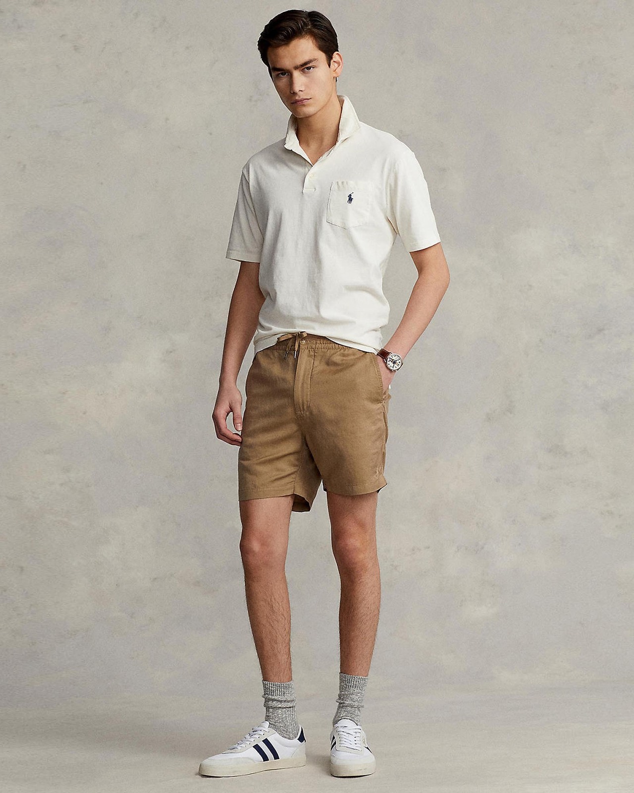 Polo Prepster Linen-Blend Short