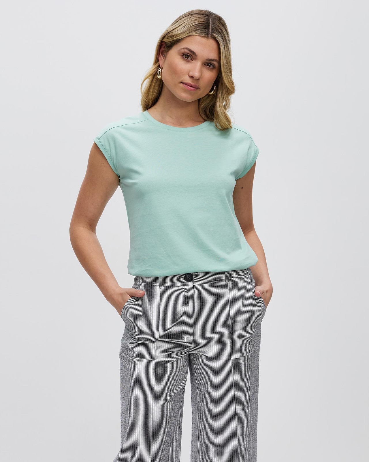 Martie Mercerized Cotton Tee
