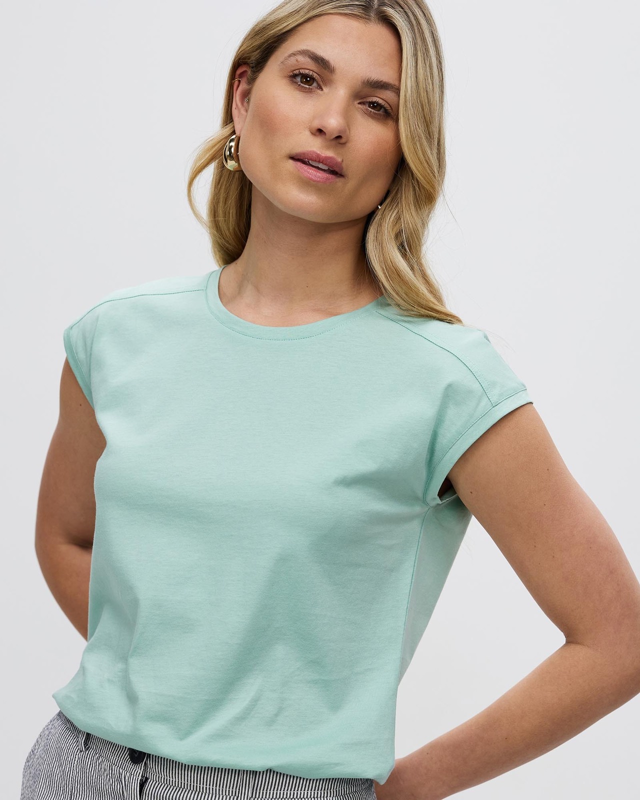 Martie Mercerized Cotton Tee