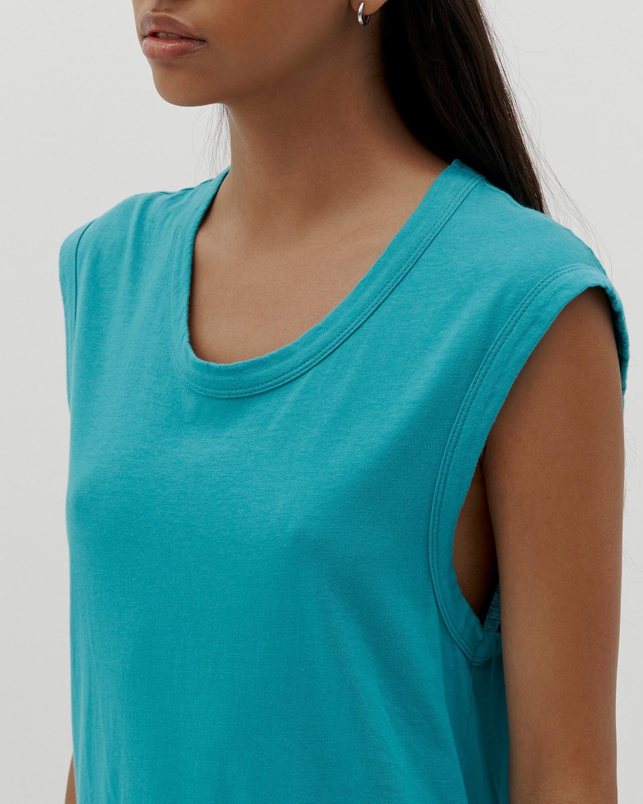 Bassike Slim Muscle Tank Dress Bassike Slim Muscle Tank Dress