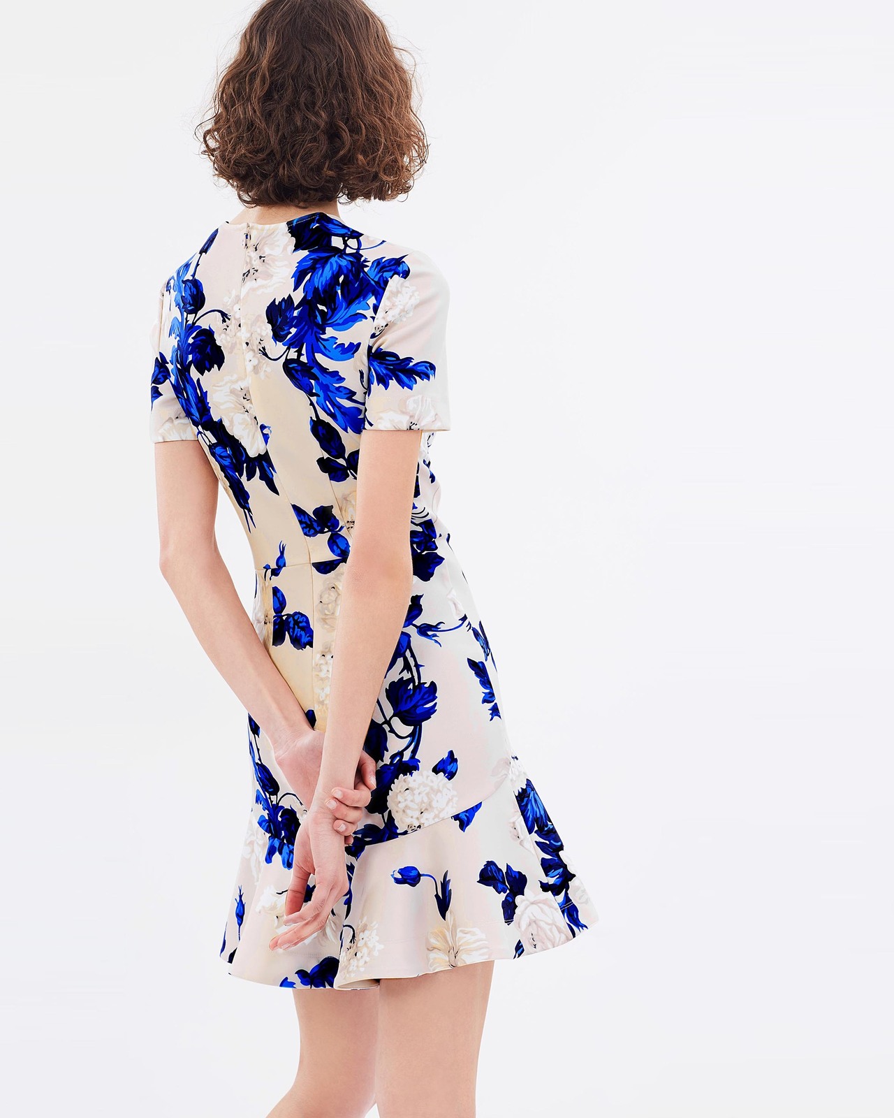 Watercolour Scuba Mini Dress